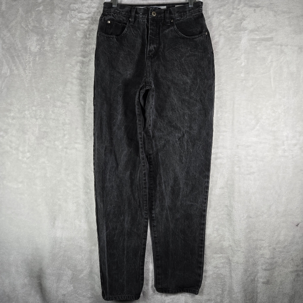 Anchor Blue Loose Jeans Mens Size 30x34 Black Denim Y2K Relaxed Baggy Skater Vtg